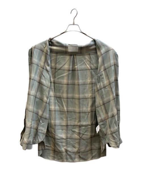 SUGARHILL（シュガーヒル）SUGARHILL (シュガーヒル) OMBRE PLAID SHIRTS LOOSE FIT ベージュ サイズ:3の古着・服飾アイテム