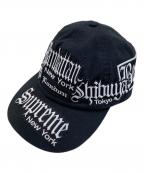 SUPREMEシュプリーム）の古着「City Patches 6-Panel cap」｜ブラック