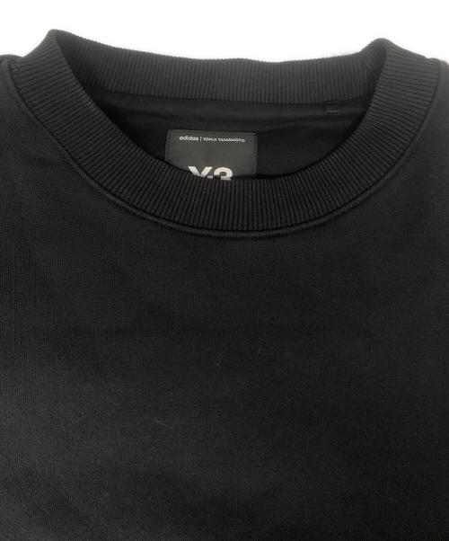Y-3（ワイスリー）Y-3 (ワイスリー) Graphic Crew Sweater ブラック サイズ:Ⅿの古着・服飾アイテム