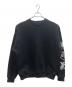 Y-3（ワイスリー）の古着「Graphic Crew Sweater」｜ブラック