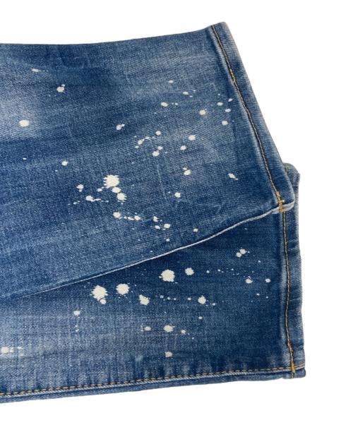 DSQUARED2（ディースクエアード）DSQUARED2 (ディースクエアード) Skater Jean インディゴ サイズ:50の古着・服飾アイテム