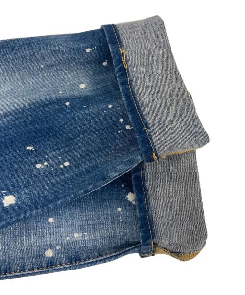 DSQUARED2（ディースクエアード）DSQUARED2 (ディースクエアード) Skater Jean インディゴ サイズ:50の古着・服飾アイテム