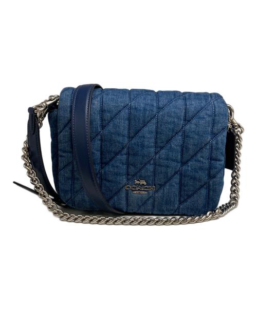 COACH（コーチ）COACH (コーチ) クインバッグ・キルティング インディゴの古着・服飾アイテム