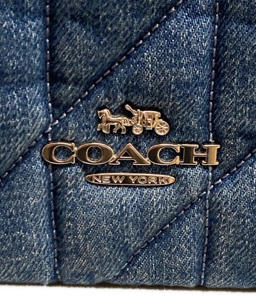 COACH（コーチ）COACH (コーチ) クインバッグ・キルティング インディゴの古着・服飾アイテム