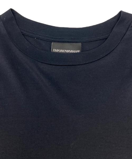 EMPORIO ARMANI（エンポリオ アルマーニ）EMPORIO ARMANI (エンポリオ アルマーニ) Tシャツ/3R1TU2 1JUVZ ブラック サイズ:Sの古着・服飾アイテム