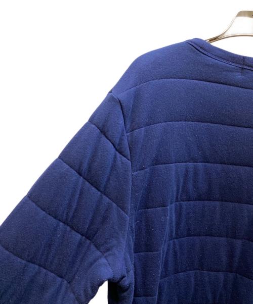 POLO RALPH LAUREN（ポロ・ラルフローレン）POLO RALPH LAUREN (ポロ・ラルフローレン) キルティングスウェット ネイビー サイズ:Mの古着・服飾アイテム