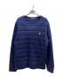 POLO RALPH LAUREN（ポロ・ラルフローレン）の古着「キルティングスウェット」｜ネイビー