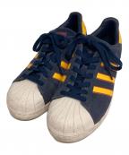 adidasアディダス）の古着「スーパースター」｜ネイビー