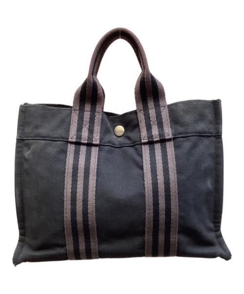 HERMES（エルメス）HERMES (エルメス) フールトゥPMトートバッグ ブラックの古着・服飾アイテム