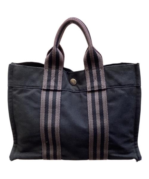 HERMES（エルメス）HERMES (エルメス) フールトゥPMトートバッグ ブラックの古着・服飾アイテム