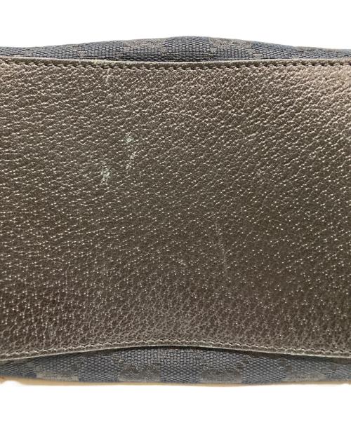 GUCCI（グッチ）GUCCI (グッチ) アビー GGキャンバス トートバッグ ブラックの古着・服飾アイテム
