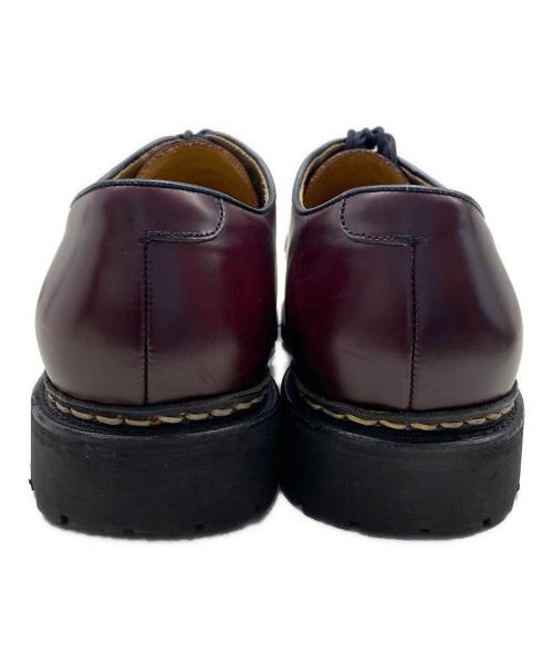 berwick1707（バーウィック）Berwick1707 (バーウィック) ボックスカーフ プレーントゥシューズ レッド サイズ:8 1/2の古着・服飾アイテム