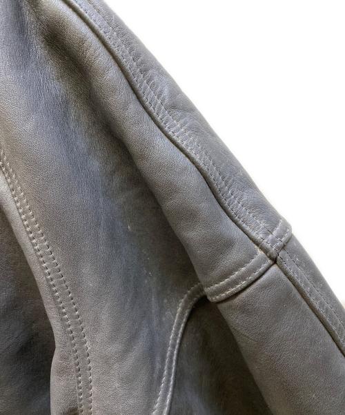 AVIREX（アヴィレックス）AVIREX (アヴィレックス) レザースタジャン ブラック サイズ:-の古着・服飾アイテム