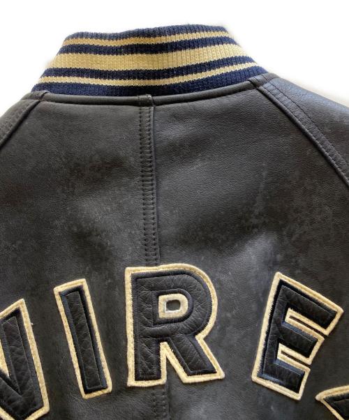 AVIREX（アヴィレックス）AVIREX (アヴィレックス) レザースタジャン ブラック サイズ:-の古着・服飾アイテム