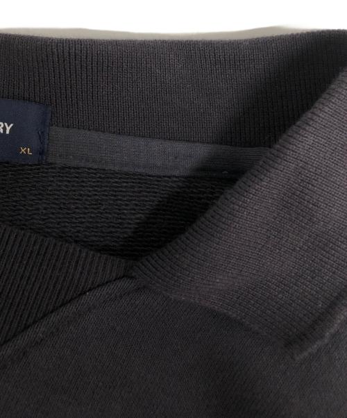 FRED PERRY（フレッドペリー）FRED PERRY (フレッドペリー) フットボールカラースウェット ブラック サイズ:XLの古着・服飾アイテム