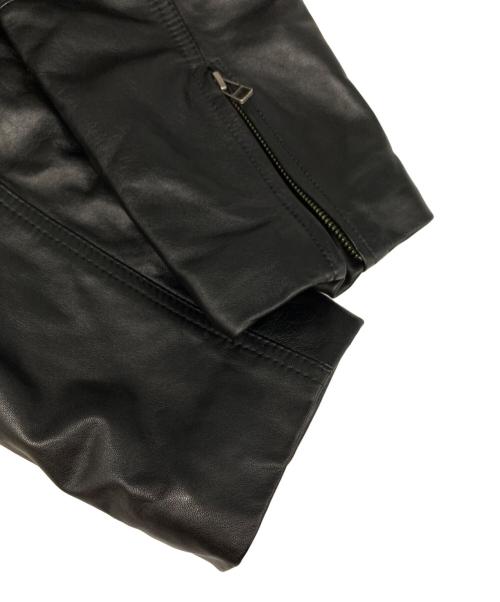 LEVI'S（リーバイス）LEVI'S (リーバイス) レザーシェルパジャケット ブラック サイズ:Mの古着・服飾アイテム
