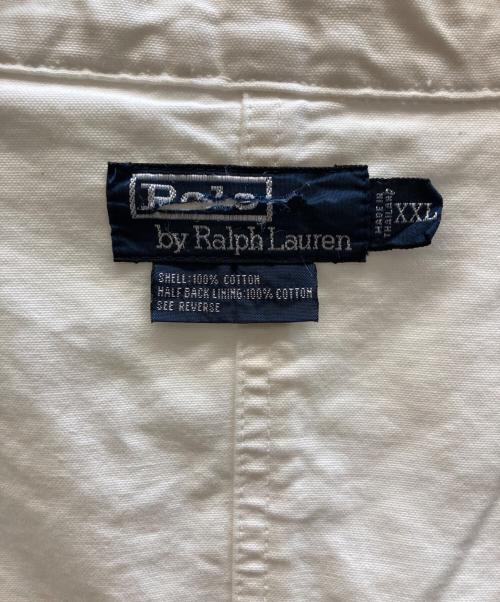 POLO RALPH LAUREN（ポロ・ラルフローレン）POLO RALPH LAUREN (ポロ・ラルフローレン) ハンティングジャケット ホワイト サイズ:XXLの古着・服飾アイテム