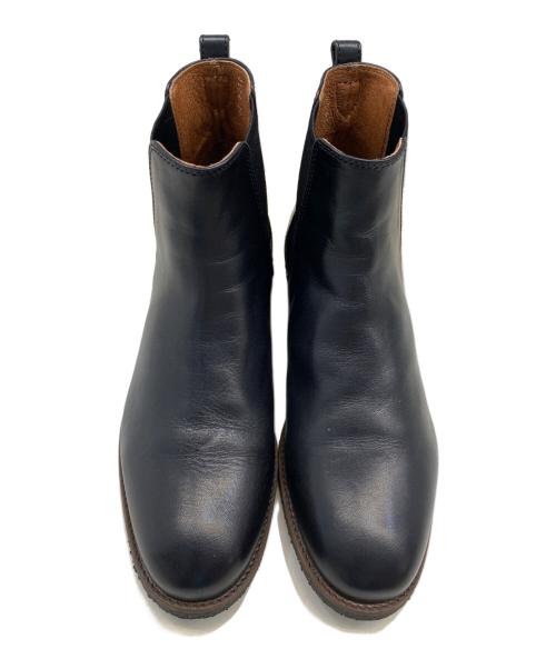 MARGARET HOWELL idea（マーガレット ハウエル アイディア）MARGARET HOWELL idea (マーガレット ハウエル アイディア) サイドゴアショートブーツ ブラック サイズ:24の古着・服飾アイテム