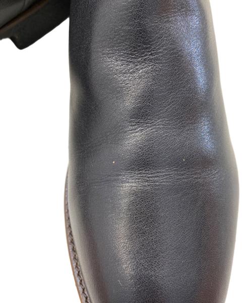 MARGARET HOWELL idea（マーガレット ハウエル アイディア）MARGARET HOWELL idea (マーガレット ハウエル アイディア) サイドゴアショートブーツ ブラック サイズ:24の古着・服飾アイテム