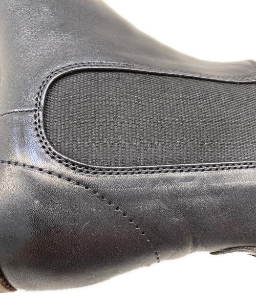 MARGARET HOWELL idea（マーガレット ハウエル アイディア）MARGARET HOWELL idea (マーガレット ハウエル アイディア) サイドゴアショートブーツ ブラック サイズ:24の古着・服飾アイテム