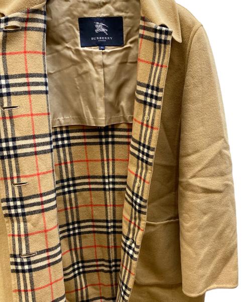 BURBERRY LONDON（バーバリーロンドン）BURBERRY LONDON (バーバリーロンドン) カシミヤ混裏ノヴァチェックジャケット ベージュ サイズ:38の古着・服飾アイテム
