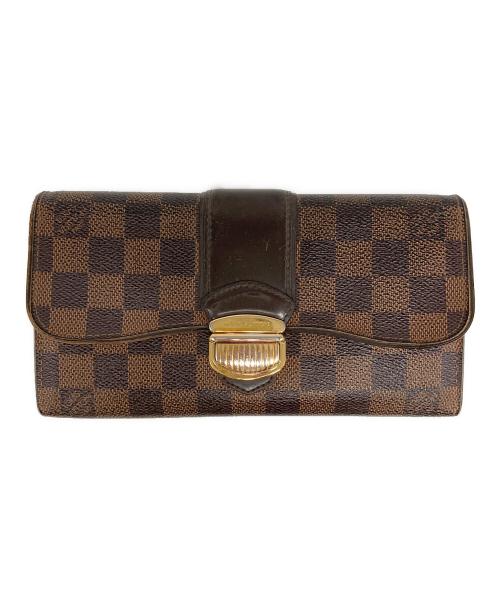 LOUIS VUITTON（ルイ ヴィトン）LOUIS VUITTON (ルイ ヴィトン) ダミエ ポルトフォイユ・システィナ ブラウンの古着・服飾アイテム