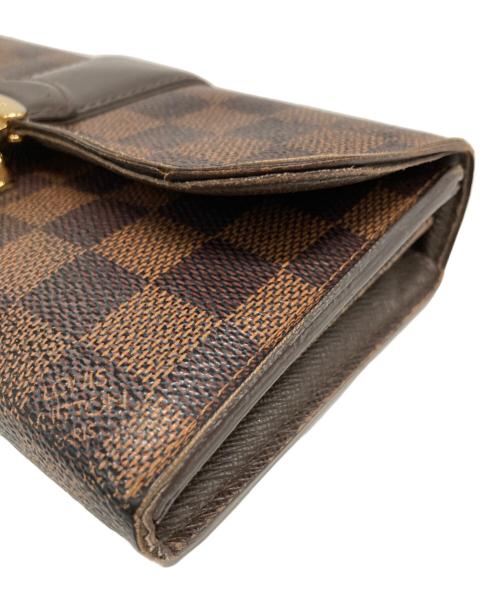 LOUIS VUITTON（ルイ ヴィトン）LOUIS VUITTON (ルイ ヴィトン) ダミエ ポルトフォイユ・システィナ ブラウンの古着・服飾アイテム