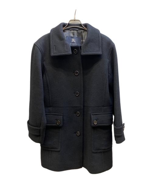 BURBERRY LONDON（バーバリーロンドン）BURBERRY LONDON (バーバリーロンドン) ウールコート ブラック サイズ:38の古着・服飾アイテム