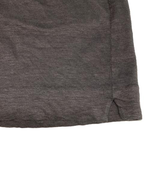 C.P COMPANY（シーピーカンパニー）C.P COMPANY (シーピーカンパニー) リネンVネックニット グレー サイズ:XLの古着・服飾アイテム