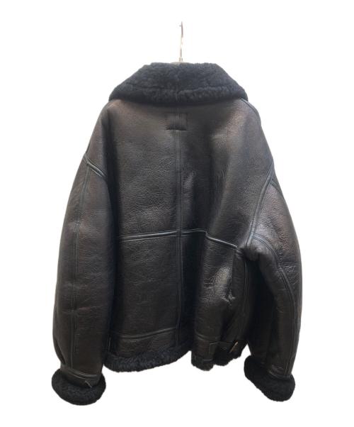 AVIREX（アヴィレックス）AVIREX (アヴィレックス) B-3ムートンジャケット ブラック サイズ:42の古着・服飾アイテム
