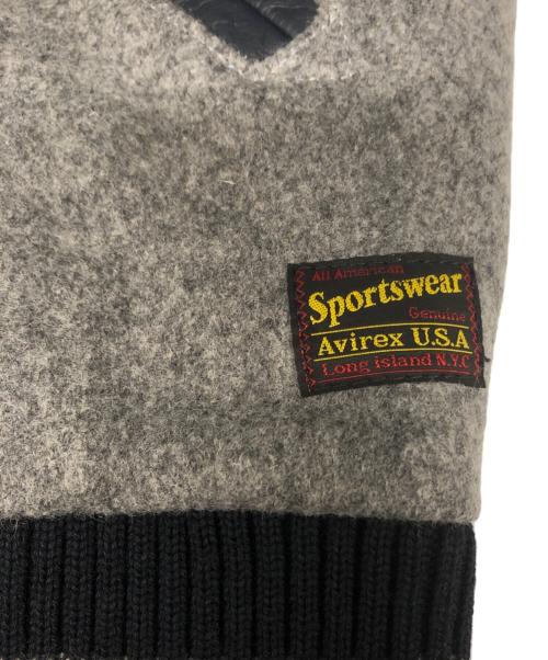 skookum（スクーカム）skookum (スクーカム) AVIREX (アヴィレックス) ミリタリーアワードジャケット グレー サイズ:38の古着・服飾アイテム