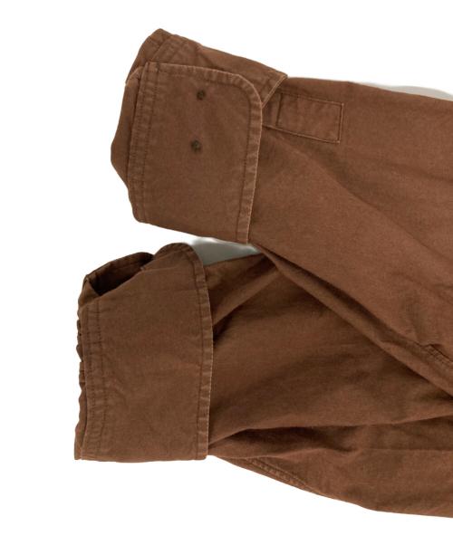 SH（エスエイチ）SH (エスエイチ) ボタンダウンシャツ ブラウン サイズ:Ｌの古着・服飾アイテム