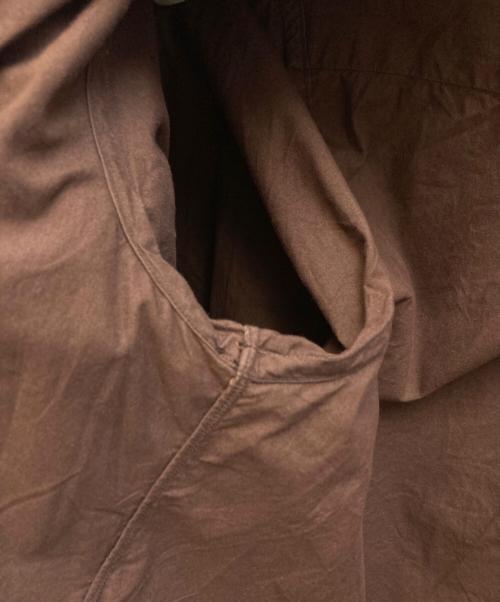 SH（エスエイチ）SH (エスエイチ) ボタンダウンシャツ ブラウン サイズ:Ｌの古着・服飾アイテム