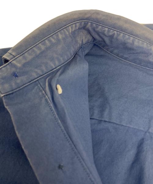 SH（エスエイチ）SH (エスエイチ) ボタンダウンシャツ ブルー サイズ:Lの古着・服飾アイテム