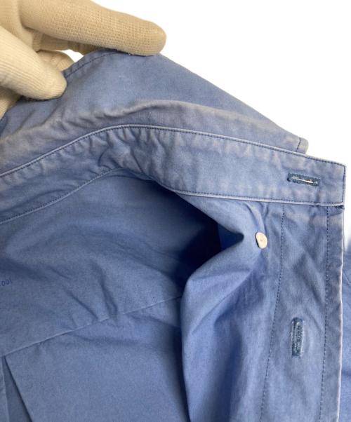 SH（エスエイチ）SH (エスエイチ) ボタンダウンシャツ ブルー サイズ:Lの古着・服飾アイテム