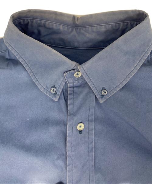 SH（エスエイチ）SH (エスエイチ) ボタンダウンシャツ ブルー サイズ:Lの古着・服飾アイテム