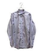 SHエスエイチ）の古着「Regular Collar Shirt(Alumo)」｜ブルー