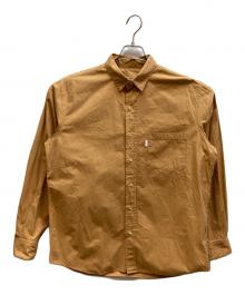 SH（エスエイチ）の古着「レギュラーカラーシャツ」｜ライトブラウン