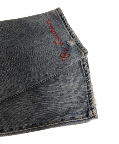 POLO RALPH LAUREN（ポロ・ラルフローレン）POLO RALPH LAUREN (ポロ・ラルフローレン) ダメージ加工デニムパンツ / 0200000713 インディゴ サイズ: 66cm (W26)の古着・服飾アイテム