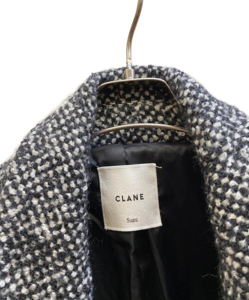 CLANE（クラネ）CLANE (クラネ) SuzuHirose (スズヒロセ) MIX COLOR OVER COAT ブラック サイズ:1の古着・服飾アイテム