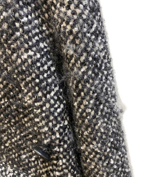 CLANE（クラネ）CLANE (クラネ) SuzuHirose (スズヒロセ) MIX COLOR OVER COAT ブラック サイズ:1の古着・服飾アイテム