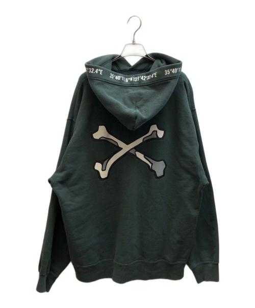 WTAPS（ダブルタップス）WTAPS (ダブルタップス) クロスボーンパーカー グリーン サイズ:X 04の古着・服飾アイテム