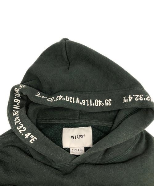 WTAPS（ダブルタップス）WTAPS (ダブルタップス) クロスボーンパーカー グリーン サイズ:X 04の古着・服飾アイテム