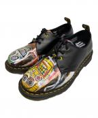 Dr.Martens×BASQUIATドクターマーチン×バスキア）の古着「1461 3ホールシューズ」｜ブラック