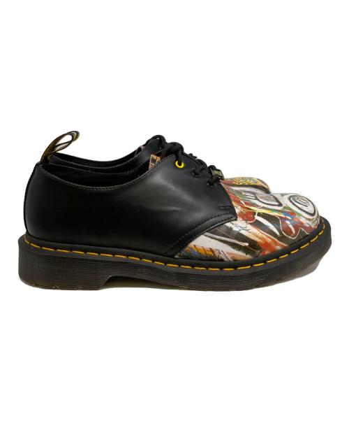 Dr.Martens（ドクターマーチン）Dr.Martens (ドクターマーチン) BASQUIAT (バスキア) 1461 3ホールシューズ ブラック サイズ:UK9の古着・服飾アイテム
