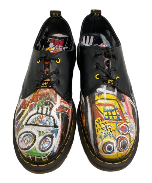 Dr.Martens（ドクターマーチン）Dr.Martens (ドクターマーチン) BASQUIAT (バスキア) 1461 3ホールシューズ ブラック サイズ:UK9の古着・服飾アイテム