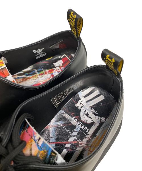 Dr.Martens（ドクターマーチン）Dr.Martens (ドクターマーチン) BASQUIAT (バスキア) 1461 3ホールシューズ ブラック サイズ:UK9の古着・服飾アイテム