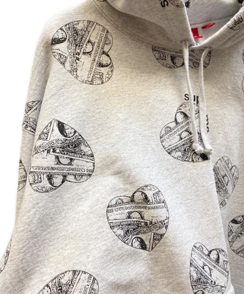 SUPREME（シュプリーム）SUPREME (シュプリーム) ラブキャッシュフーディ グレー サイズ:LARGEの古着・服飾アイテム