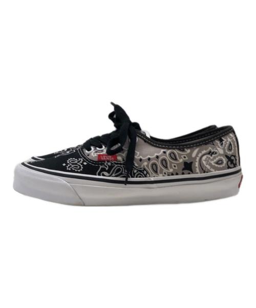 VANS（ヴァンズ）VANS (ヴァンズ) VAULT OG AUTHENTIC LX ペイズリー柄 ブラック サイズ:26.0cmの古着・服飾アイテム