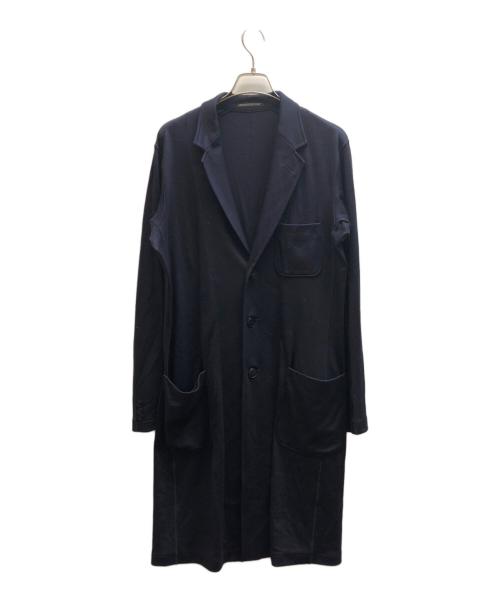Yohji Yamamoto COSTUME D'HOMME（ヨウジヤマモトコスチュームドオム）Yohji Yamamoto COSTUME D'HOMME (ヨウジヤマモトコスチュームドオム) ウールチェスターコート ネイビー サイズ:34の古着・服飾アイテム